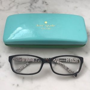 Kate Spade Tortoise Shell Eye Glass Frames Regine